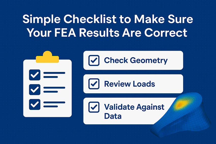 FEA Results Checklist