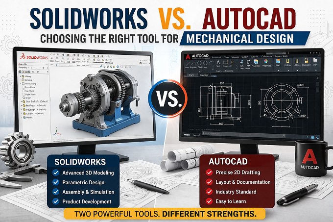 SolidWorks vs AutoCAD
