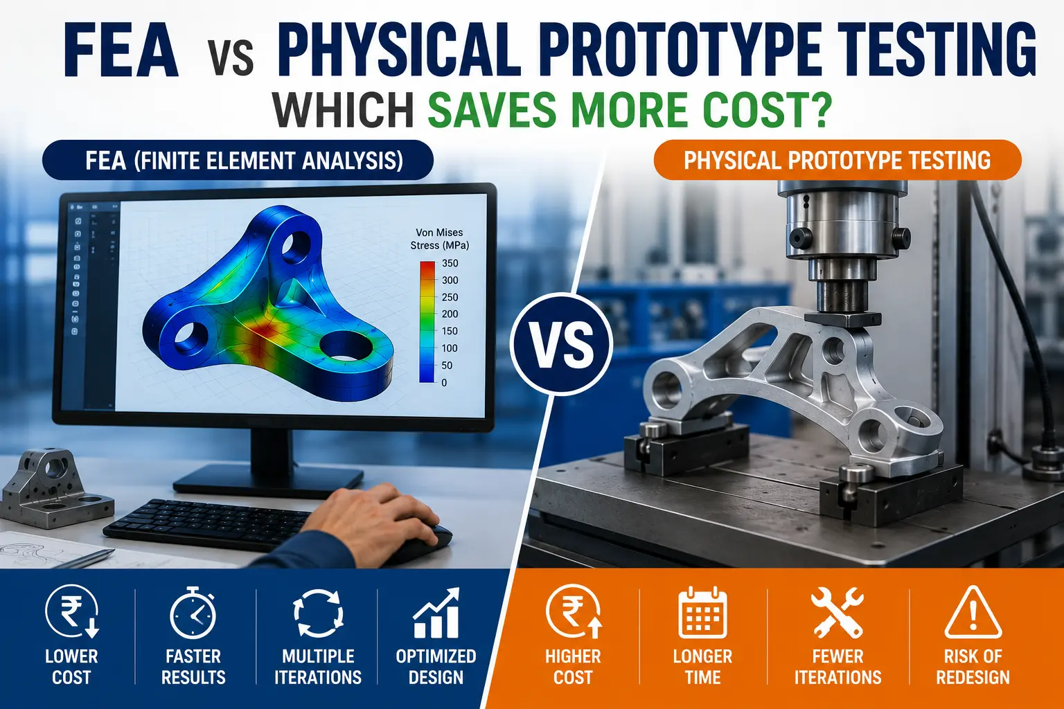 FEA vs Physical Prototype